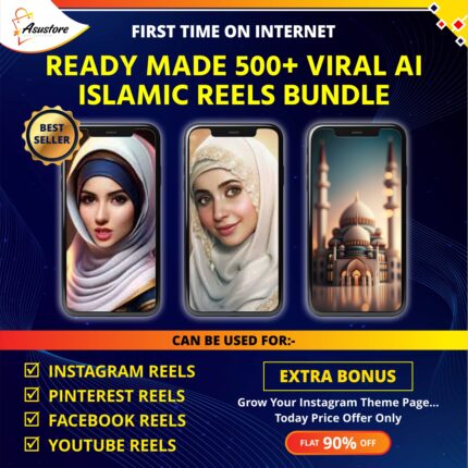 Ai Islamic 500+ Reels Bundle - Grow Your Instagram Theme Page