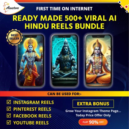 AI Hindu Gods Reels Bundle - Grow Your Instagram Theme Page